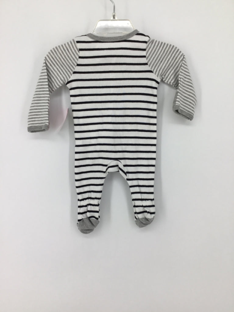 cloud island Child Size Newborn Black Sleepers