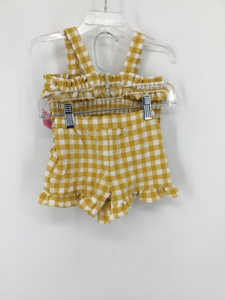 goodlad Child Size 12 Months Yellow Outfit - girls