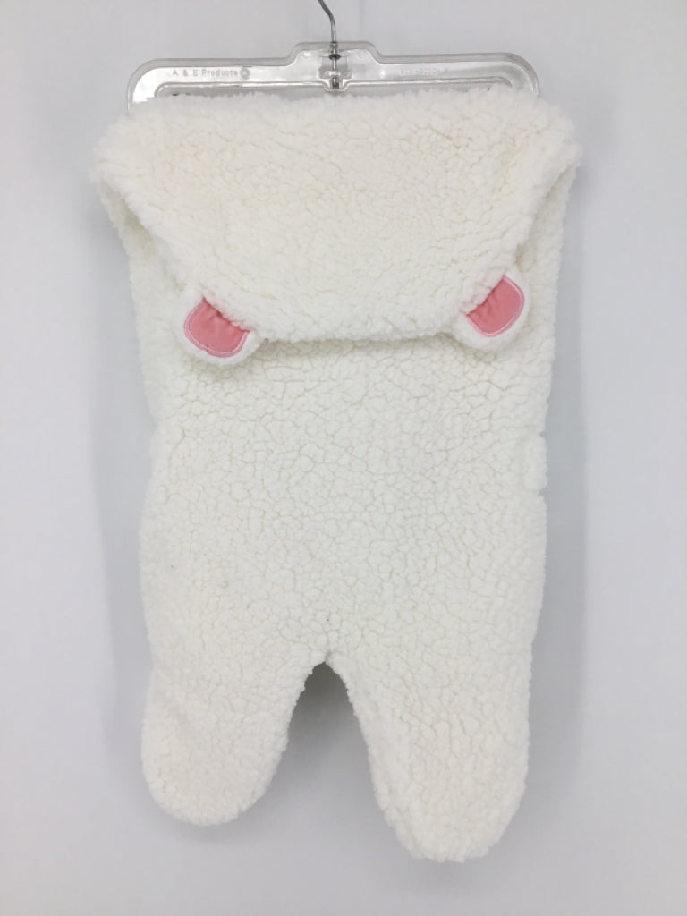 Jam Naturals Child Size 0-3 Months White Solid Outerwear - boys