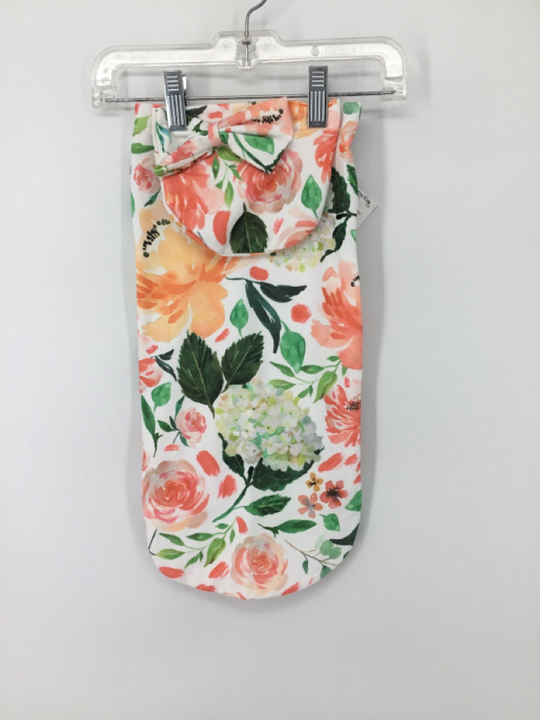 Itzy Ritzy Child Size Newborn Multi-Color Floral Swaddle & Hat