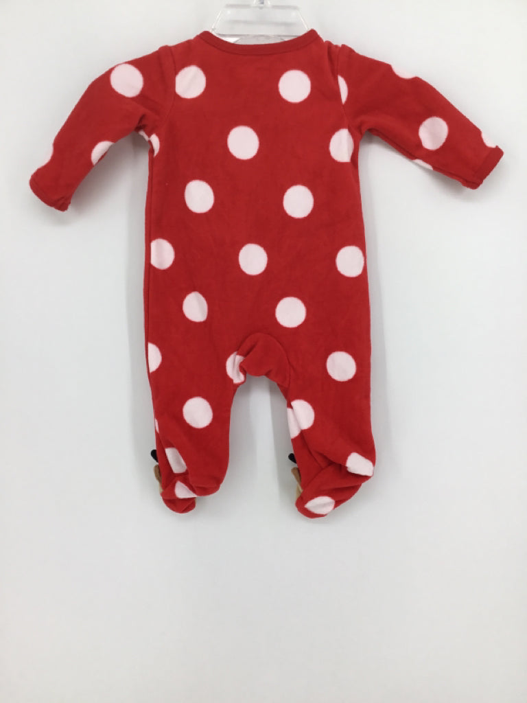 Just One You Made by Carters Child Size Newborn Red Christmas Sleeper