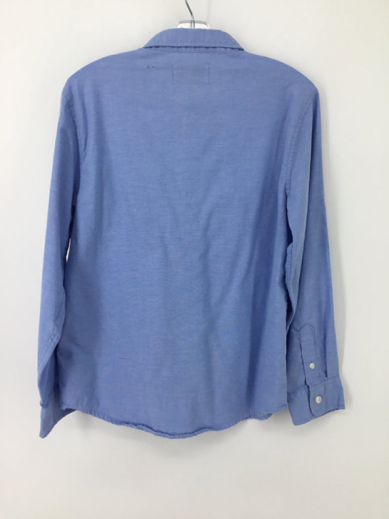 Old Navy Child Size 10 Blue Solid Shirt - boys