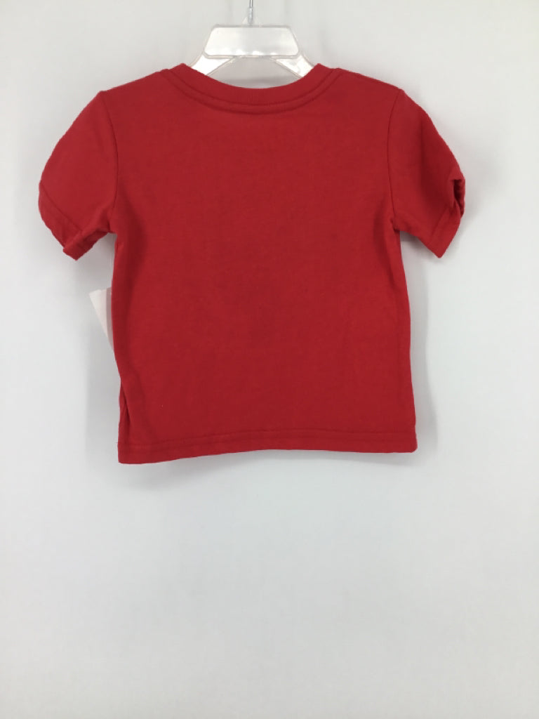 Disney Child Size 12 Months Red Stars & Stripes T-Shirt