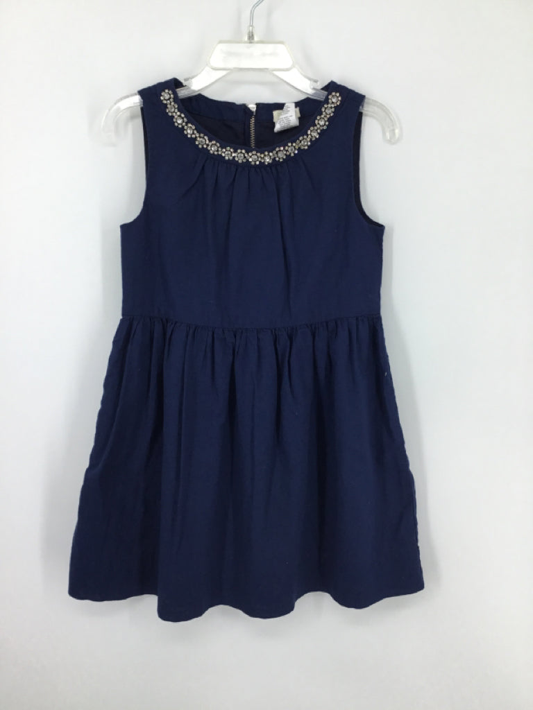 Crewcuts Child Size 4 Navy Dress - girls