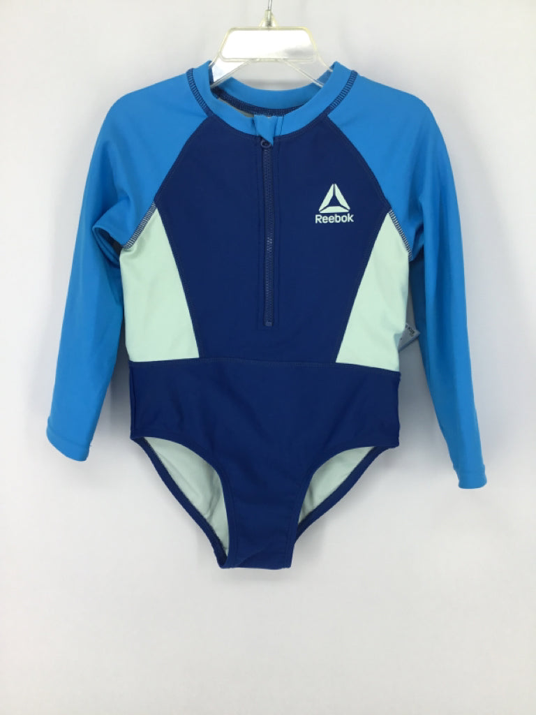 Reebok Child Size 4 Blue Swimwear - girls