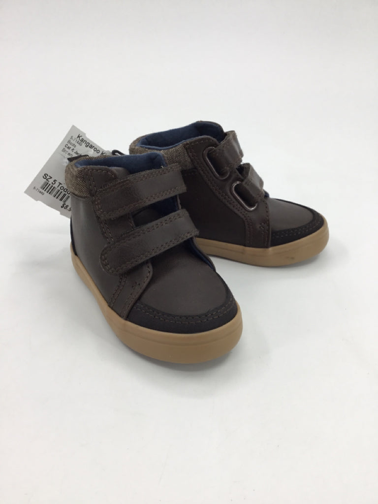 Cat & Jack Child Size 5 Toddler Brown Boots
