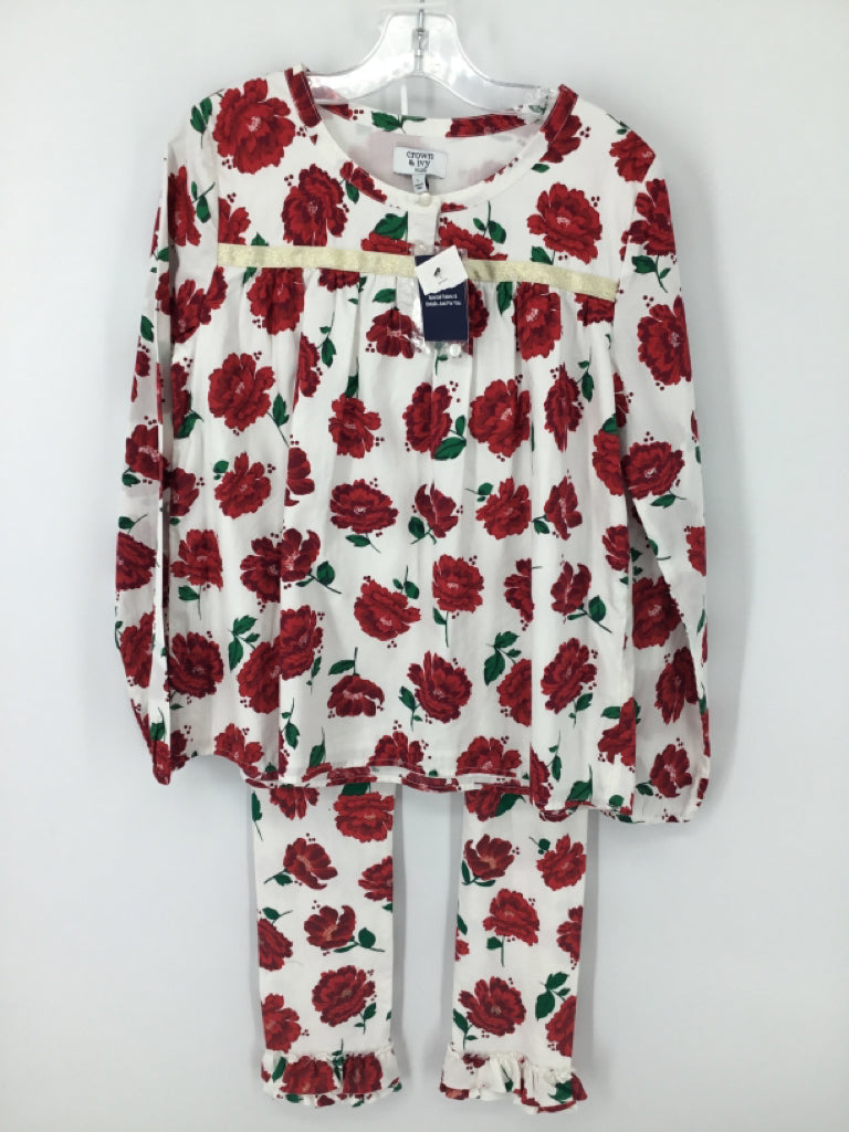 crown & ivy Child Size 10 Red Outfit - girls