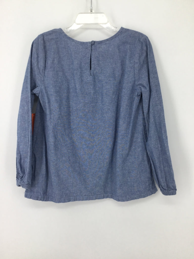 Carter's Child Size 7 Blue Shirt - girls
