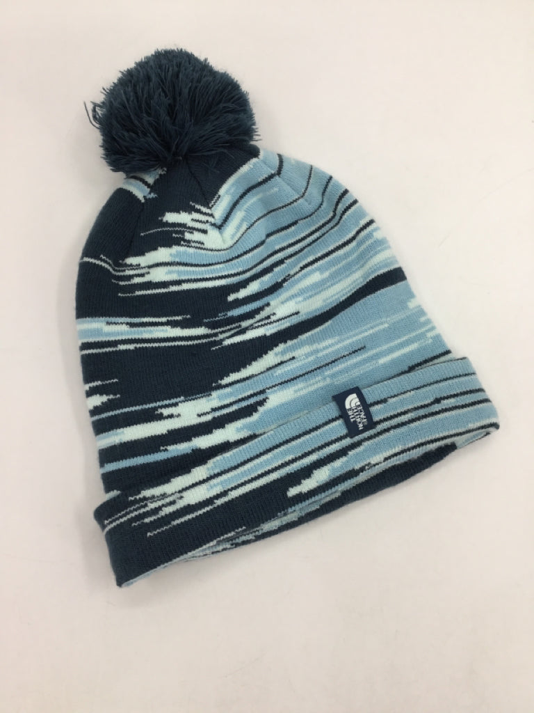 The North Face Child Size M Blue Marbled Hats - boys
