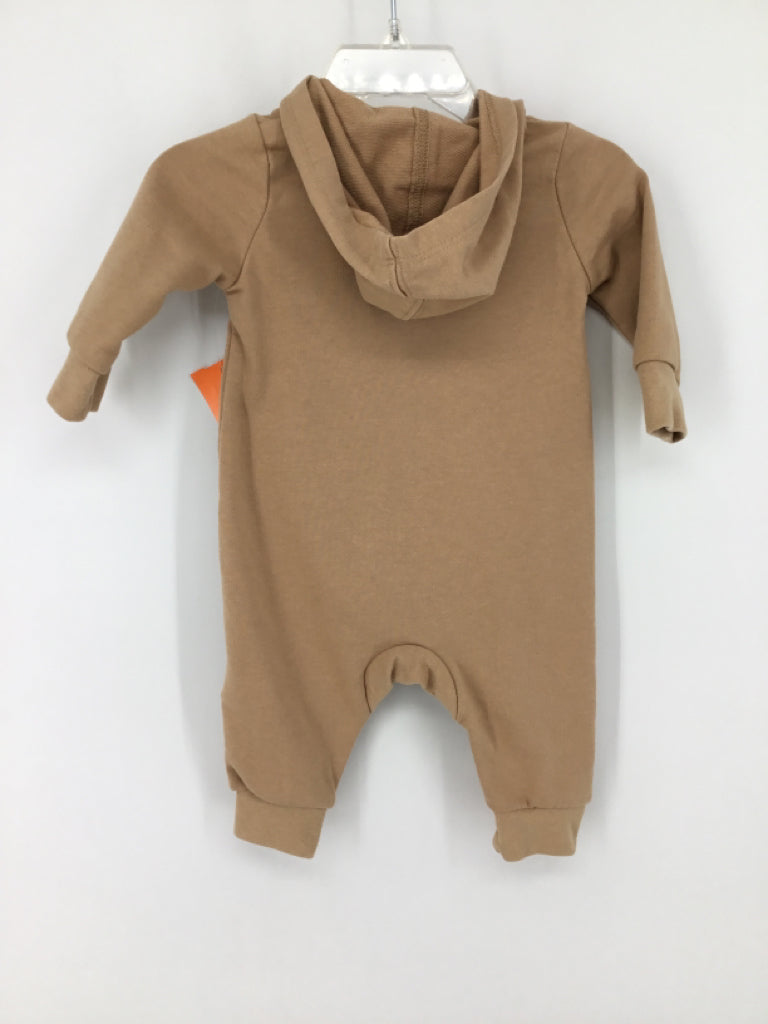 Nike Child Size 3 Months Tan Solid Outfit - boys