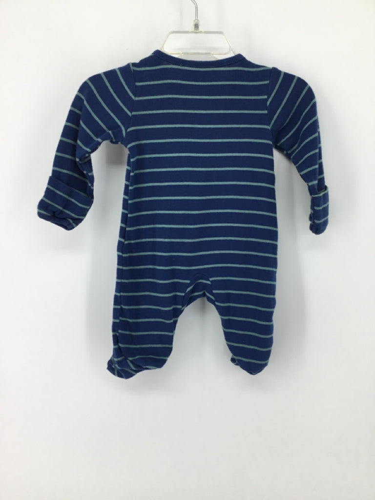 Child of Mine Child Size Newborn Blue Sleepers