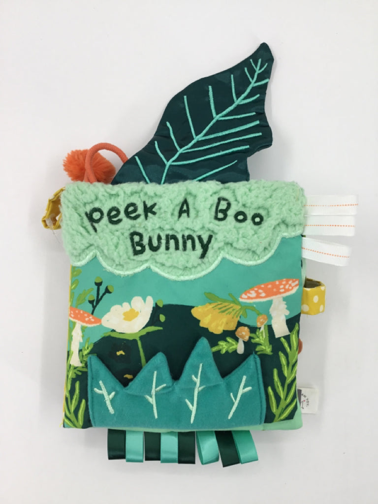 Manhattan Toy Company Peek A Boo Bunny Soft Crinkle Book