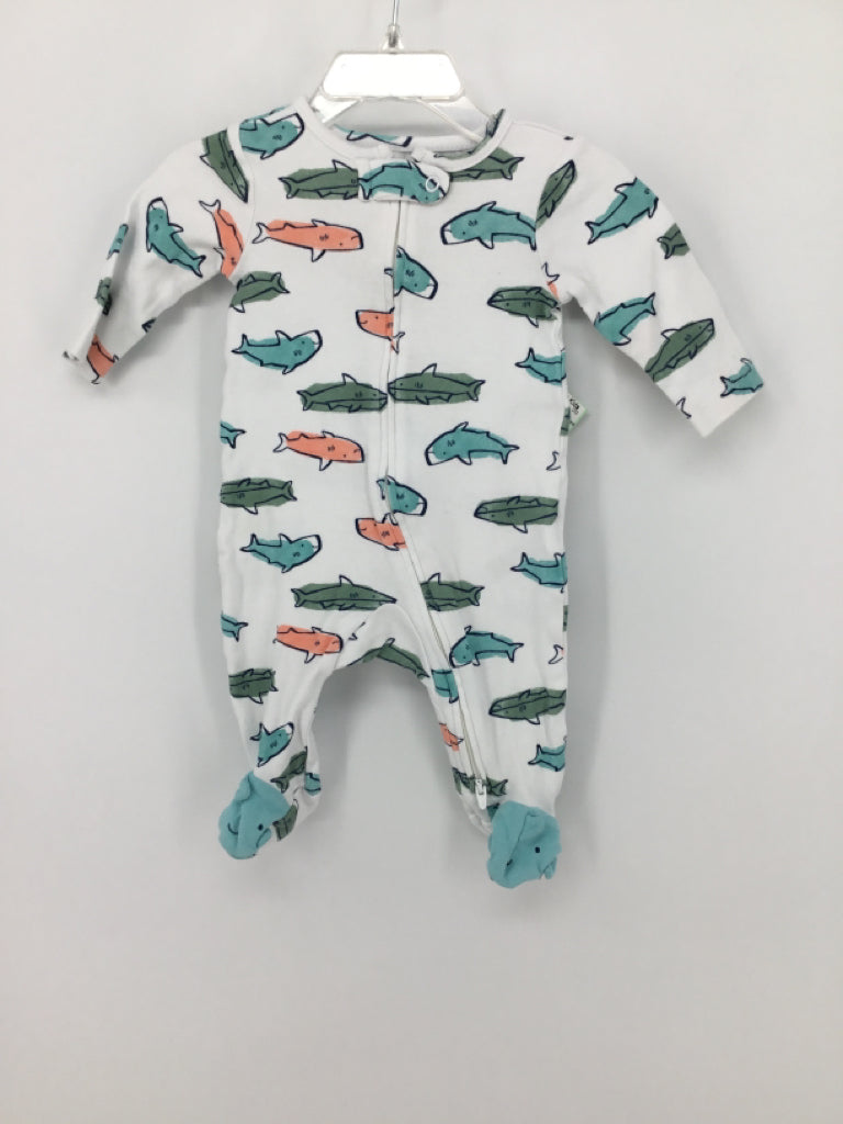 Just One You Made by Carters Child Size 3 Months Blue Sleepers