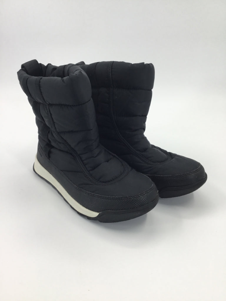 Sorel Child Size 6 Youth Black Rain/Snow Boots