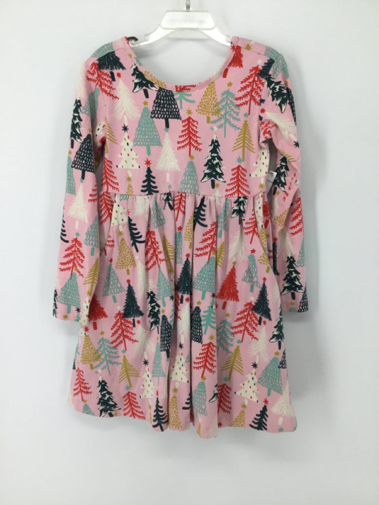 Hanna Andersson Child Size 5 Pink Christmas Dress