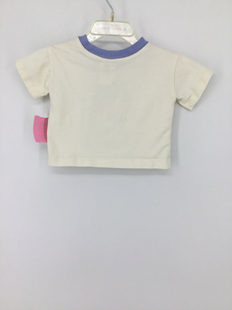 Hanna Andersson Child Size 6-12 Months White screen printed T-shirt - boys