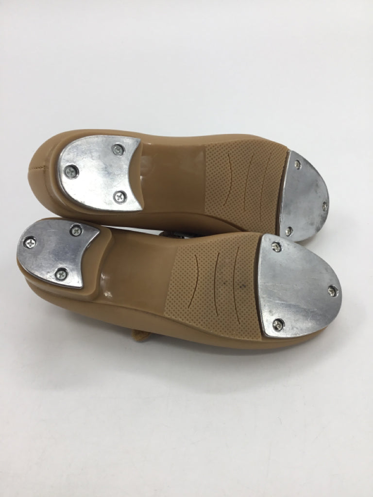 brandless Child Size 13.5 Tan Sport/Dance Shoes
