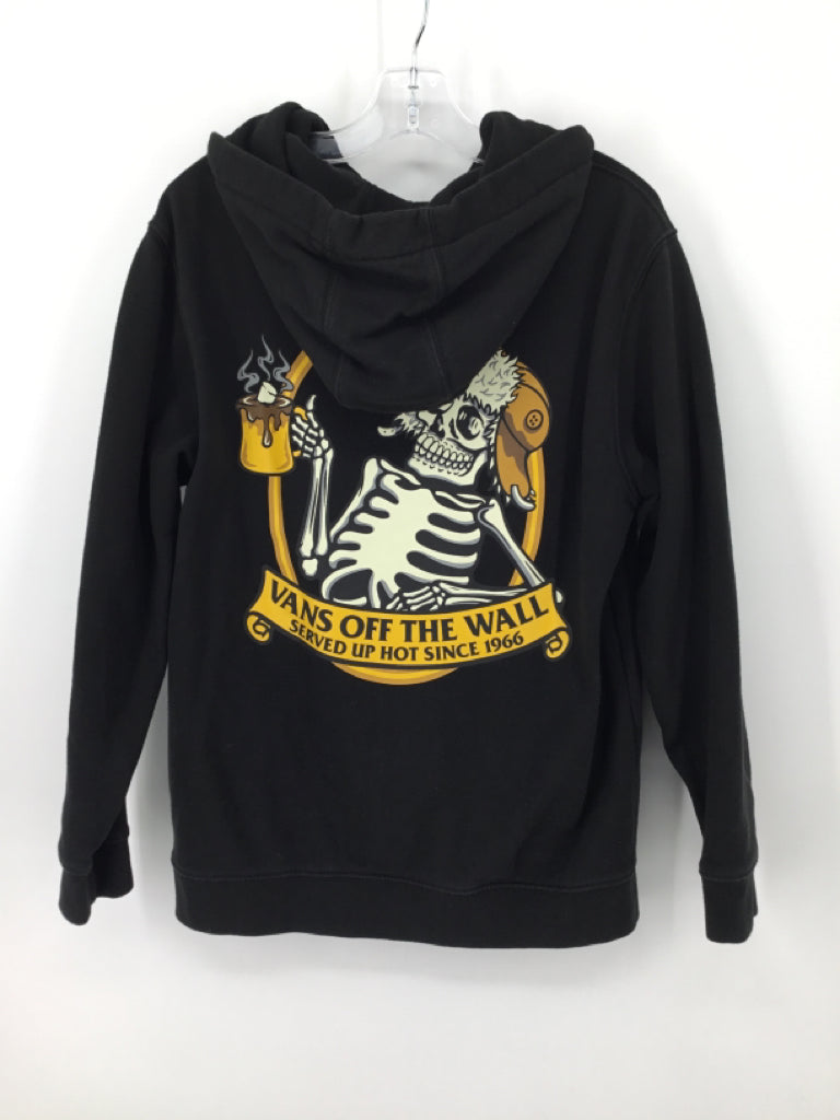 Vans Child Size 10 Black screen printed Sweatshirt - boys