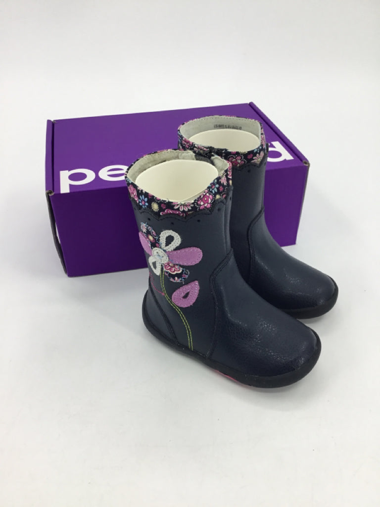 Pediped Kenadi Child Size 5 Toddler Navy Boots