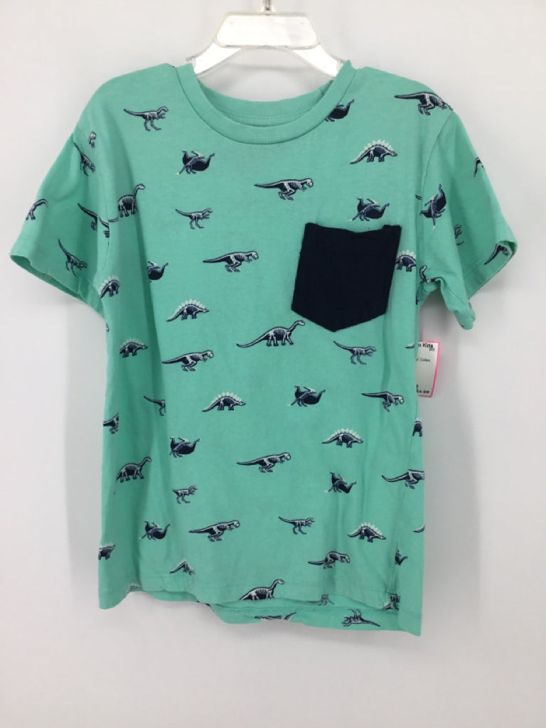 Eighty Eight Child Size 6 Green Dinosaur T-shirt - boys
