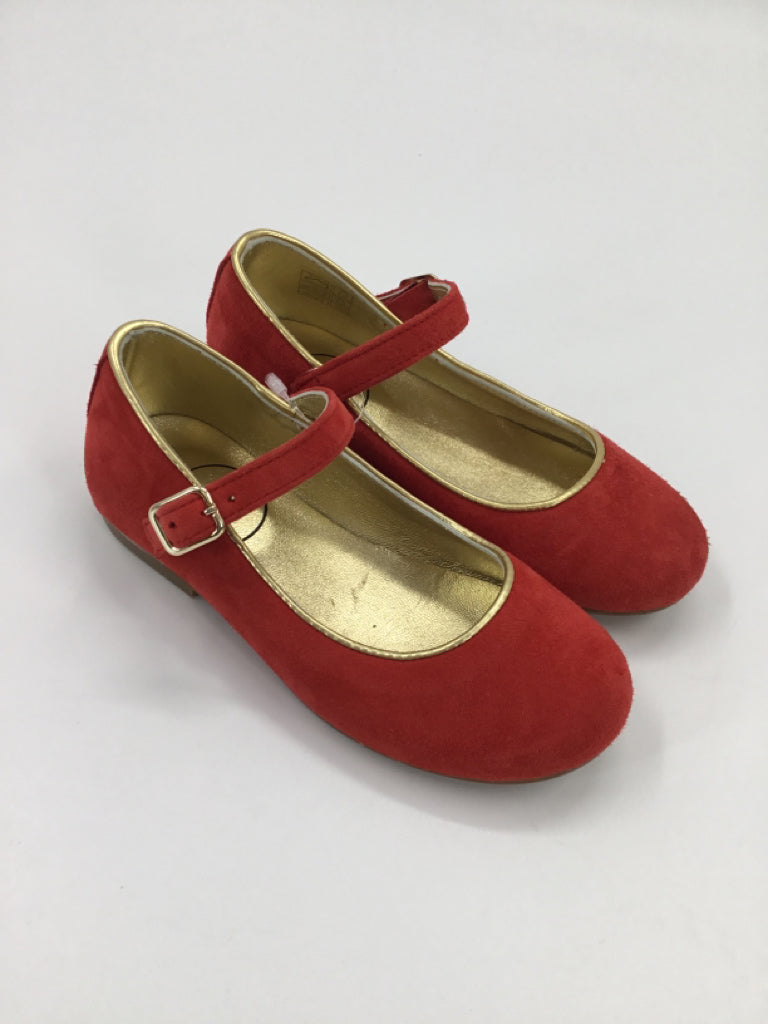 Pepa London Child Size 9 Toddler Red Dress Shoes
