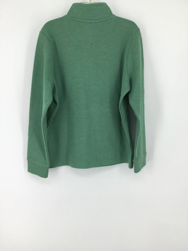 vineyard vines Child Size 7 Green Solid Shirt - boys