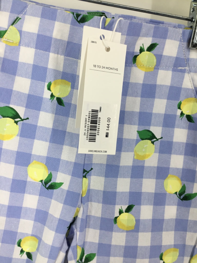 Janie and Jack Child Size 18-24 Months Blue Pants - girls