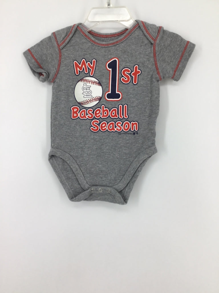 Genuine Merchandise Child Size 3-6 Months Gray Onesie