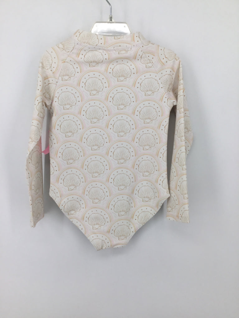 Daffodilly Child Size 5 White Swimwear - girls