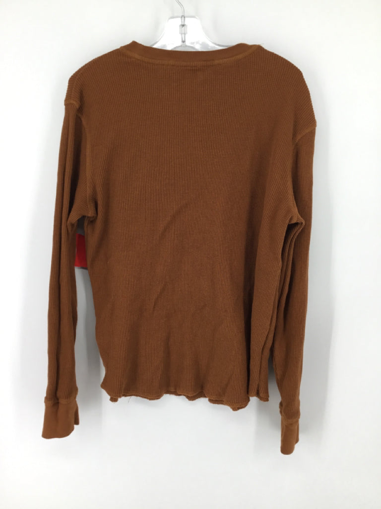 Gap Kids Child Size 12 Brown Solid T-shirt - boys