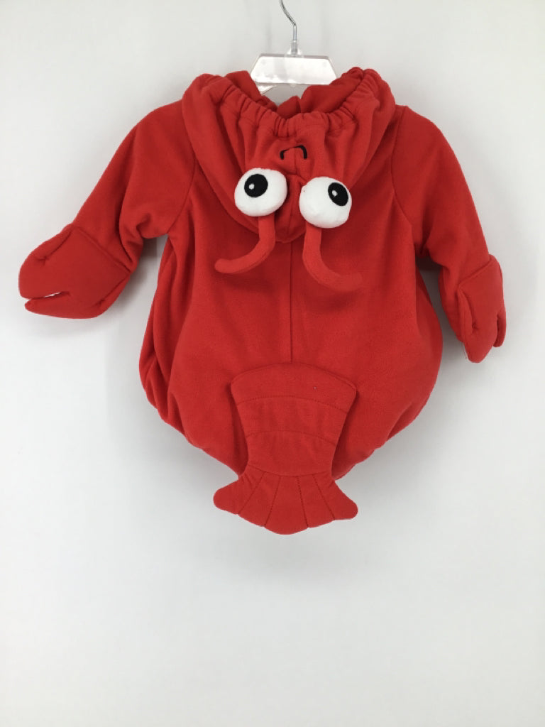 Carter's Child Size 3-6 Months Red Lobster Halloween Costume