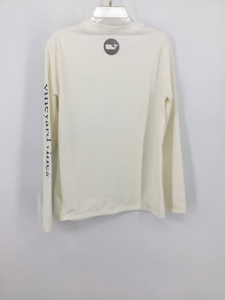 vineyard vines Child Size 6 White screen printed Shirt - boys