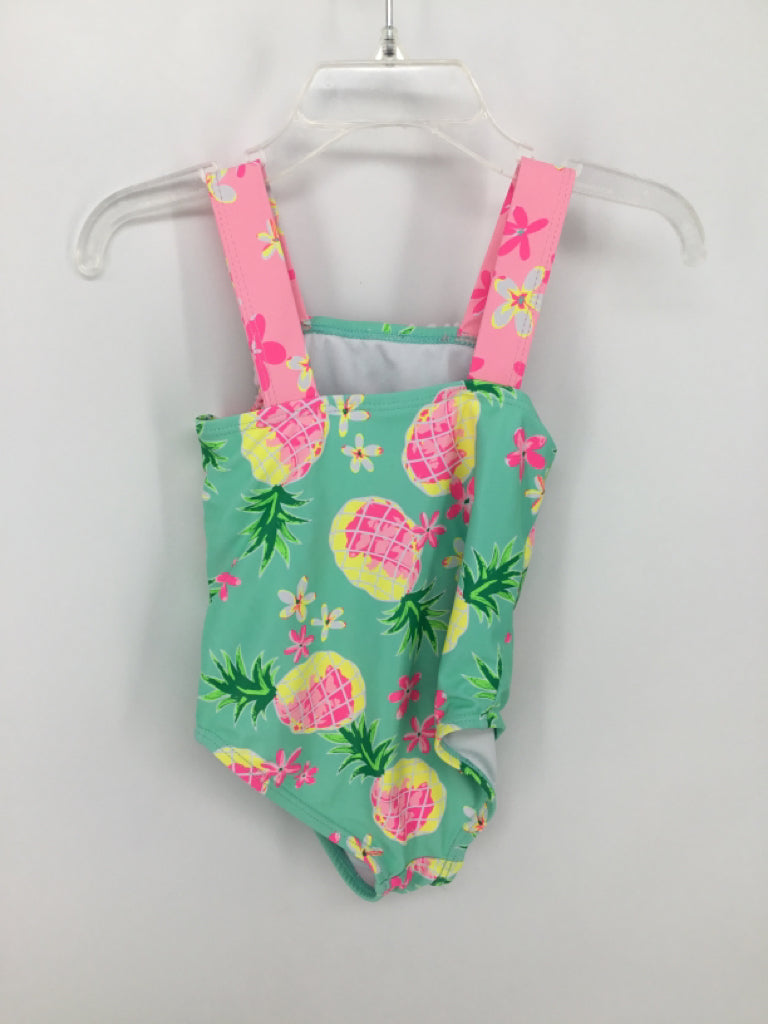 Nicole Miller Child Size 2 Green Swimwear - girls