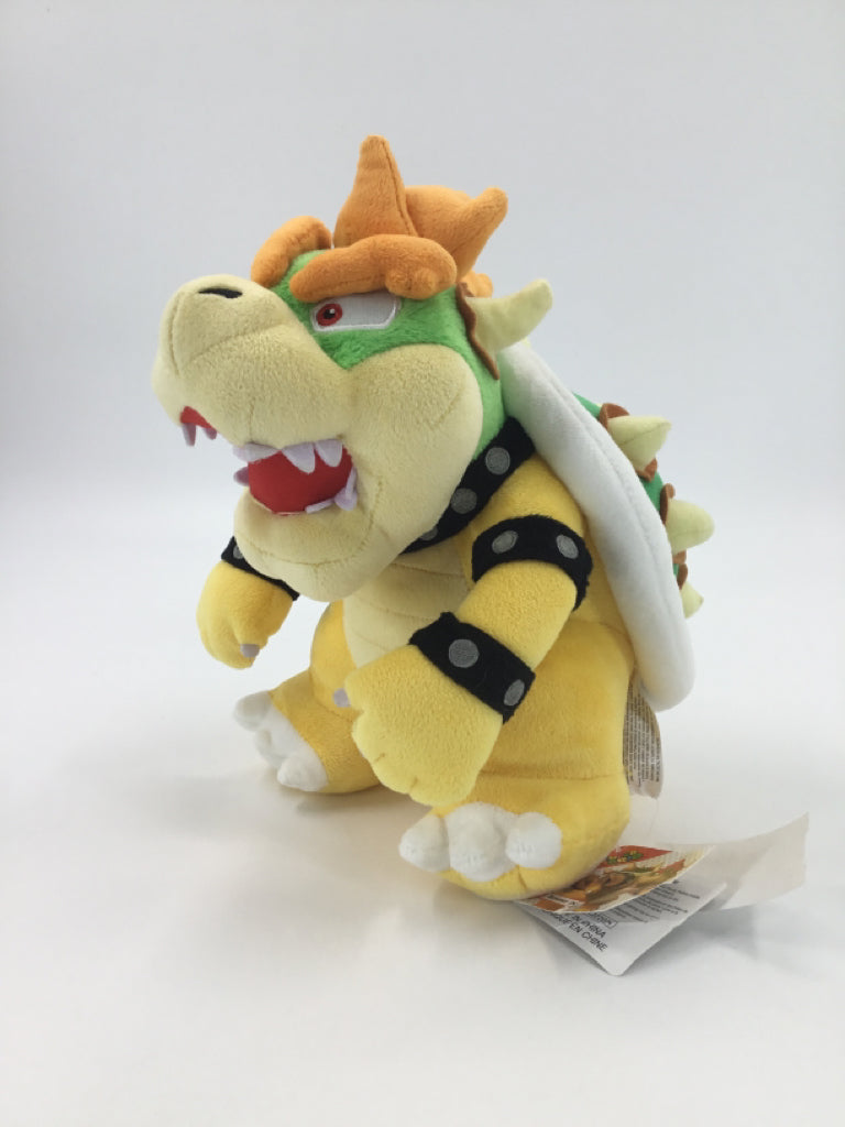 Mario Bros Bowser Plush - New with Tags