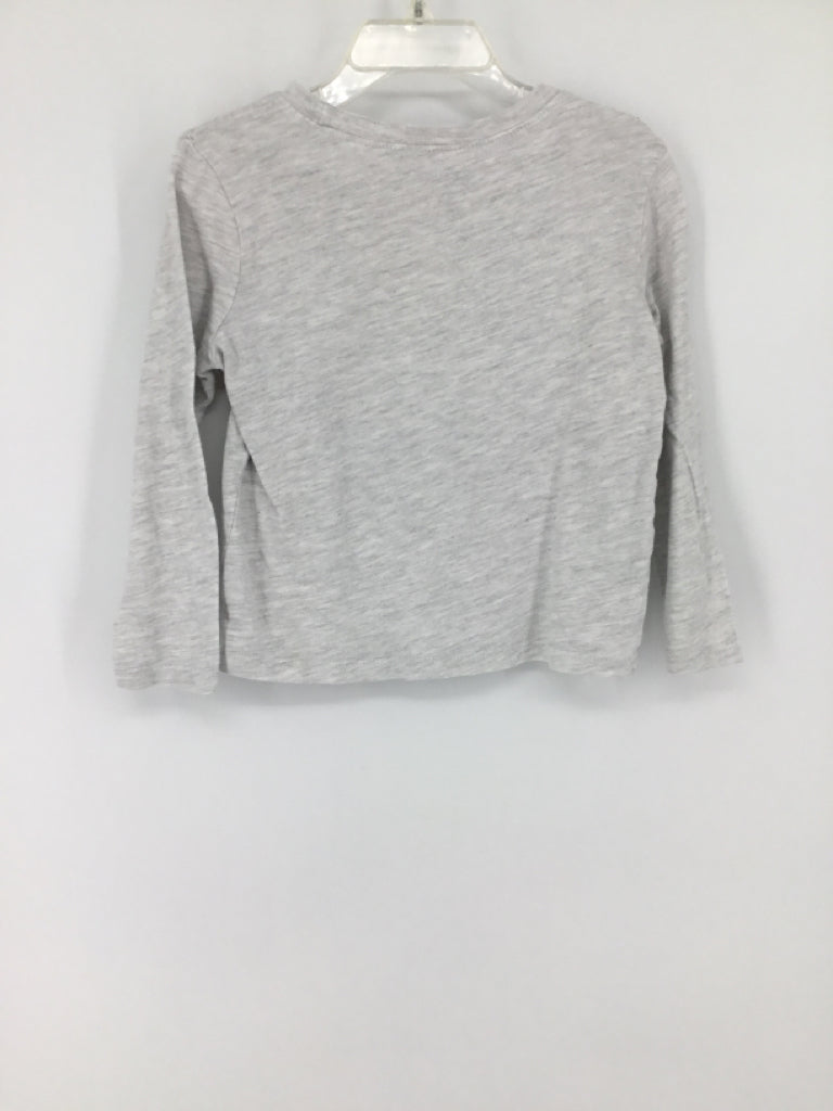Old Navy Child Size 3 Gray screen printed T-shirt - boys