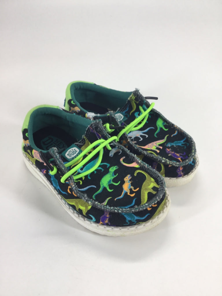 Hey Dude Child Size 8 Toddler Multi-Color Sneakers