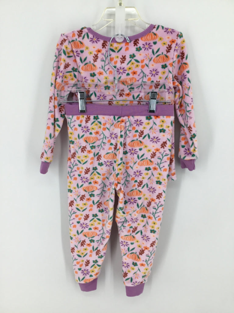 Modern Baby Child Size 4 Purple Halloween Pajamas