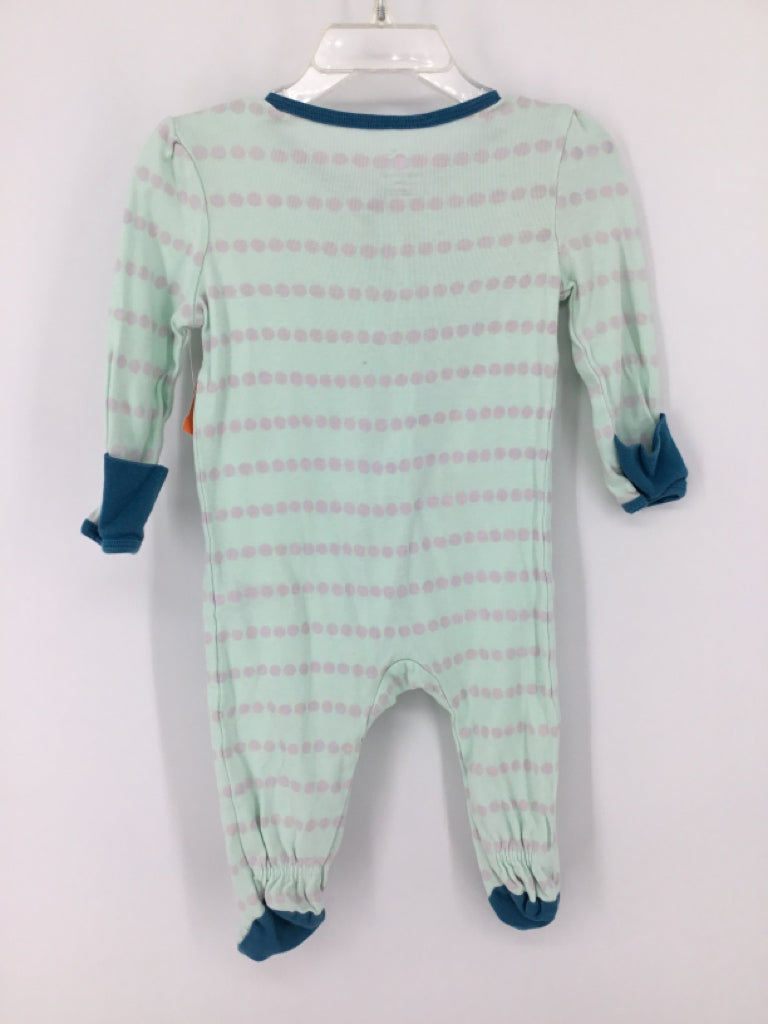 cloud island Child Size 3-6 Months Green Sleepers