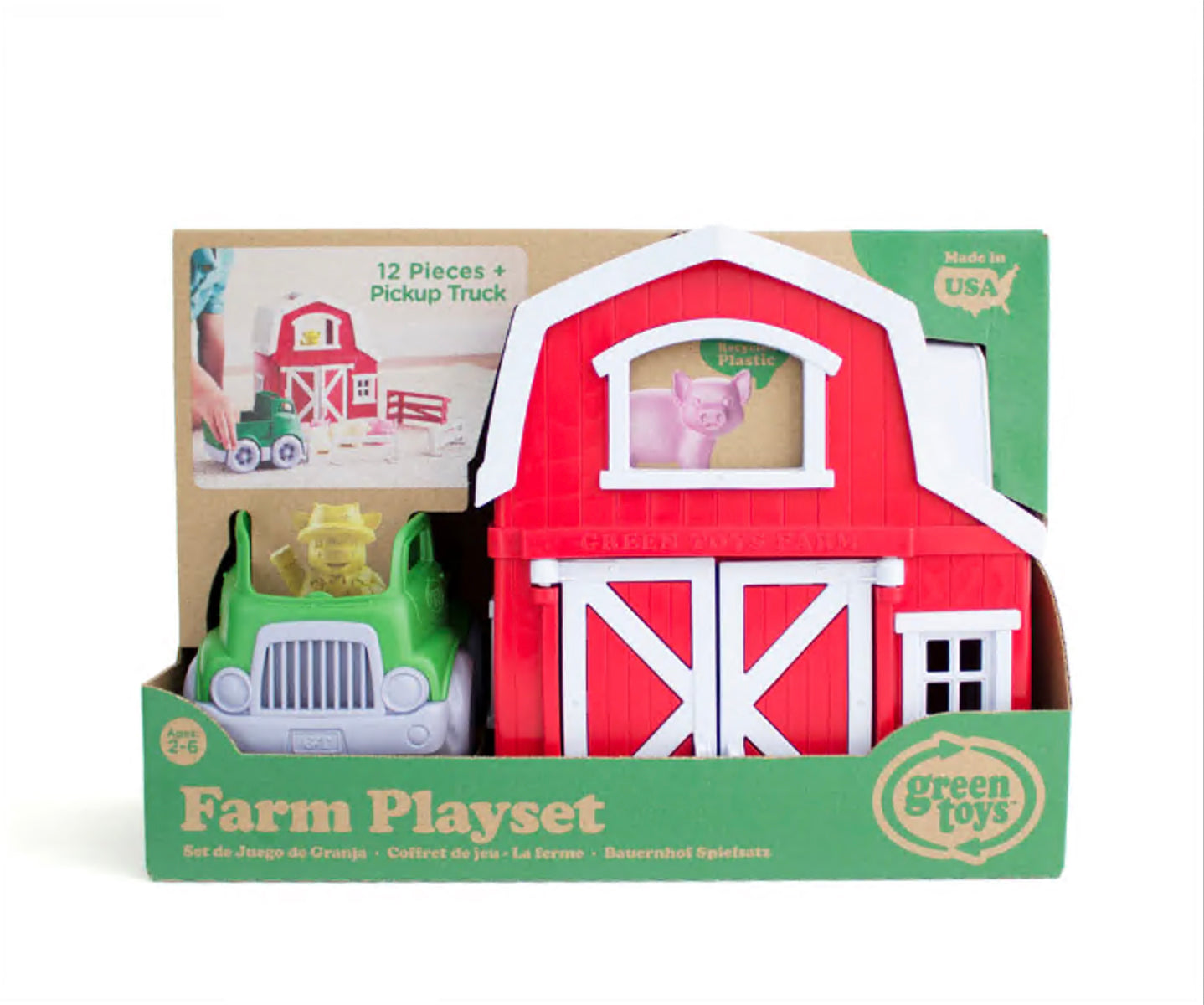Green Toys - Farm Playset