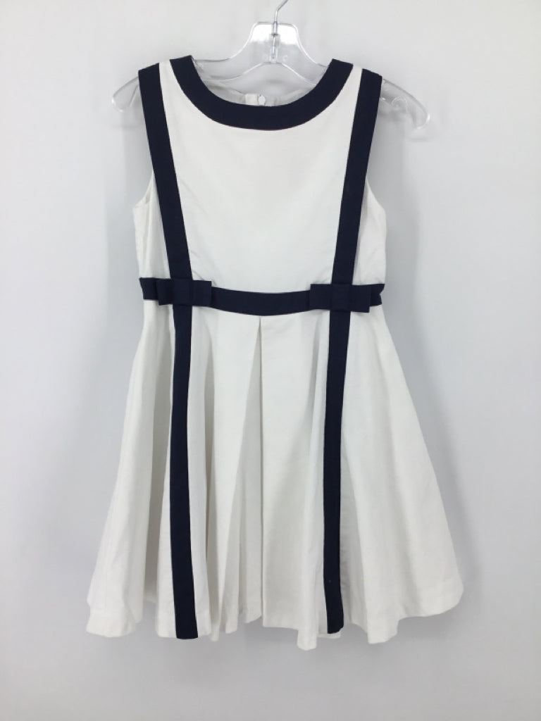 jacadi Child Size 8 White Dress - girls