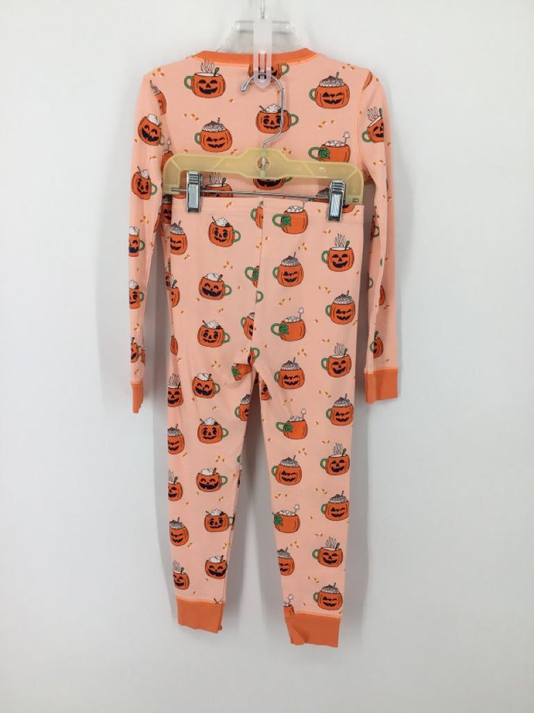 The Beaufort Bonnet Co Child Size 6 Orange Halloween Pajamas