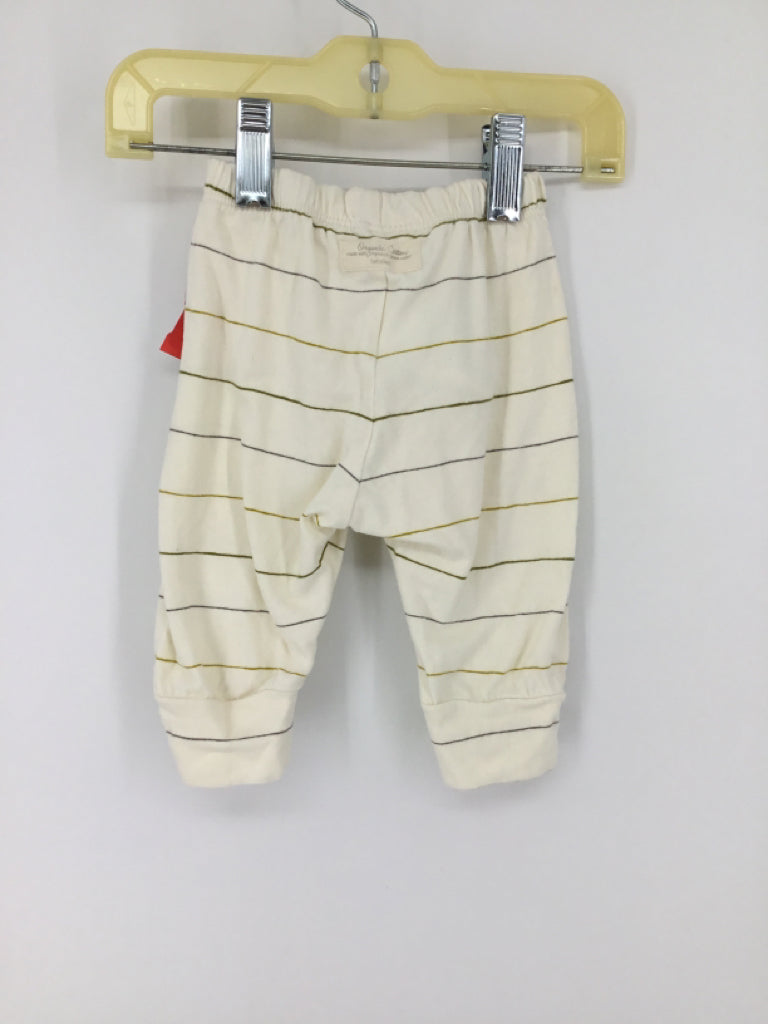 Baby Gap Child Size 0-3 Months White Stripe Pants - boys