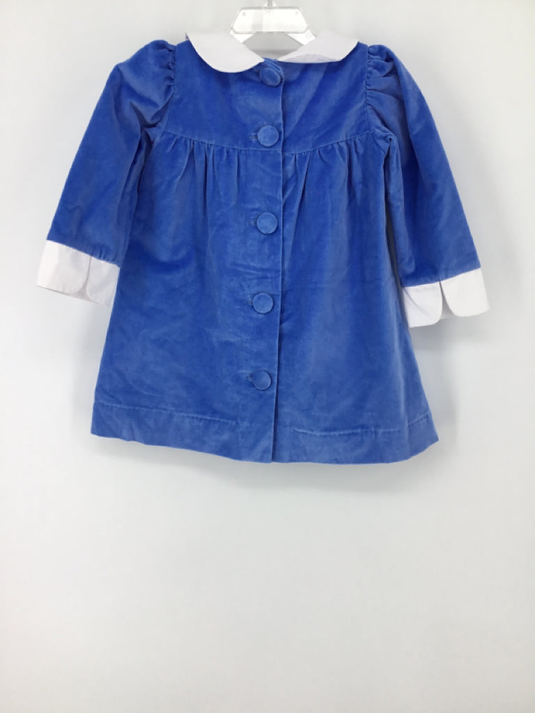 The Beaufort Bonnet Co Child Size 3 Blue Dress - girls