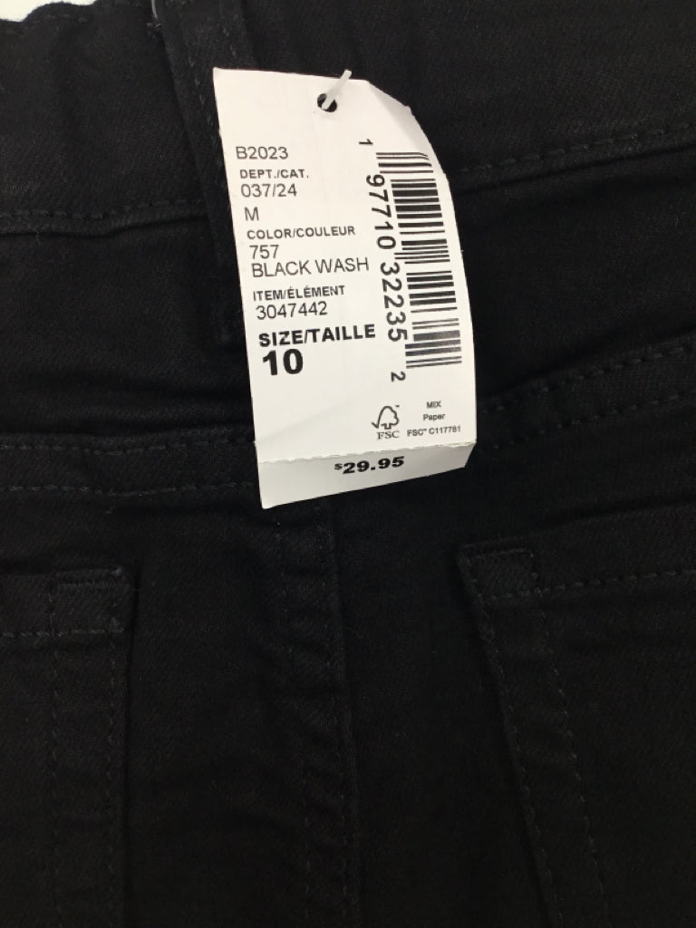 Childrens Place Child Size 10 Black Jeans - girls