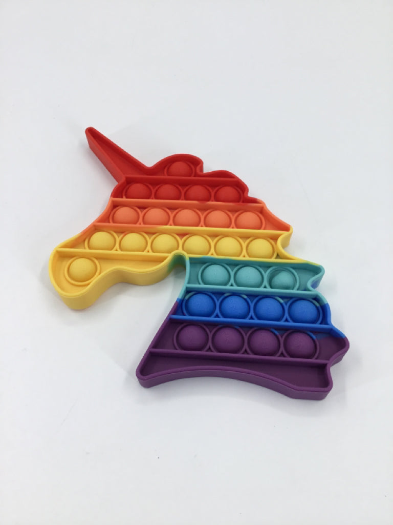 Rainbow Unicorn Pop-It