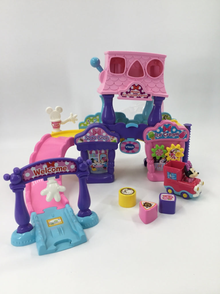 VTech Go! Go! Smart Wheels Disney Minnie Mouse Ice Cream Parlor