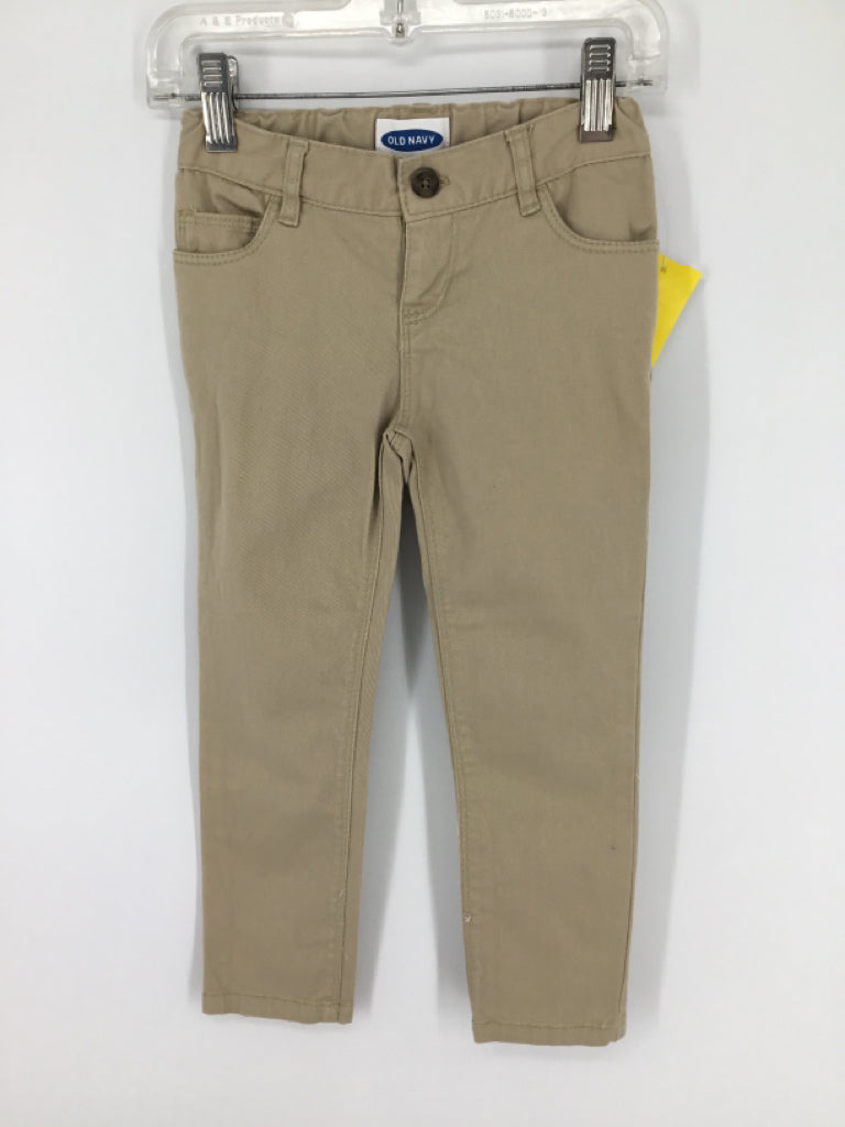 Old Navy Child Size 4 Tan Pants - girls
