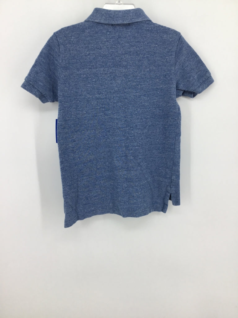Ralph Lauren Child Size 6 Blue Solid Shirt - boys