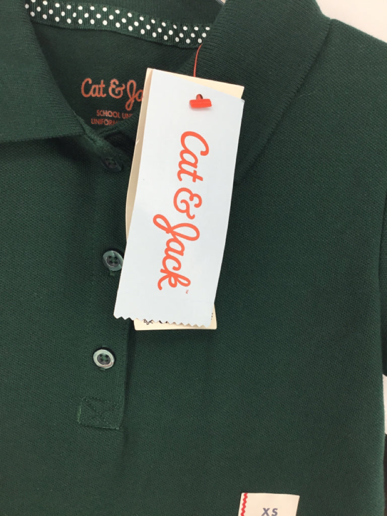 Cat & Jack Child Size 4 Green Shirt - girls