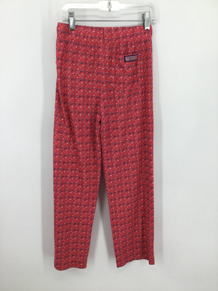 vineyard vines Child Size 8 Pink Sports Pajamas - boys